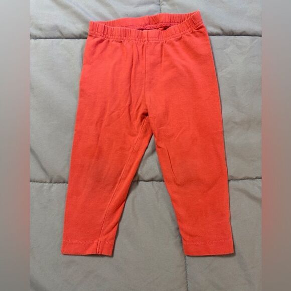 18m salmon/red carters leggings - Picture 1 of 3